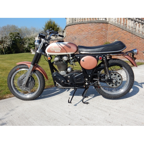 373 - Indian Velocette motorcycle. 1968. 499cc. Matching numbers. Engine no. VM6547C Frame no. 6547. Stunn... 