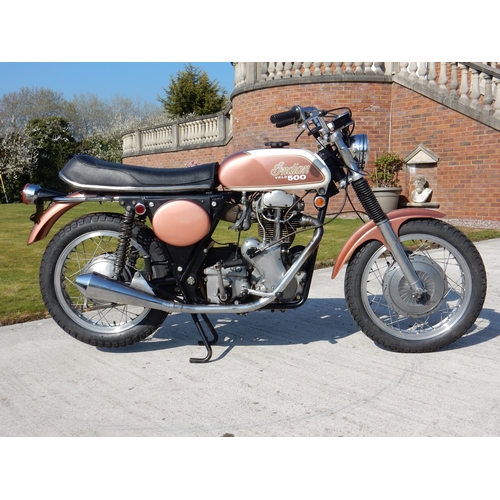 373 - Indian Velocette motorcycle. 1968. 499cc. Matching numbers. Engine no. VM6547C Frame no. 6547. Stunn... 