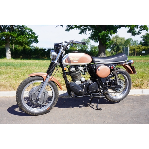 373 - Indian Velocette motorcycle. 1968. 499cc. Matching numbers. Engine no. VM6547C Frame no. 6547. Stunn... 