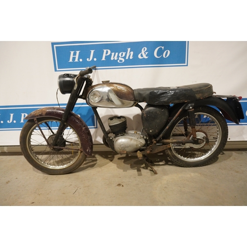 397 - BSA D7 Bantam project. Engine turns over. No docs