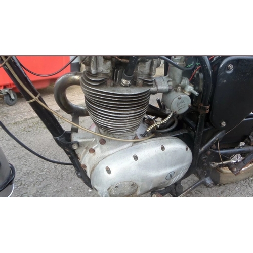 398 - BSA B44 Victor motorcycle. 1967. Round barrel. Matching numbers. Good original machine with good com... 