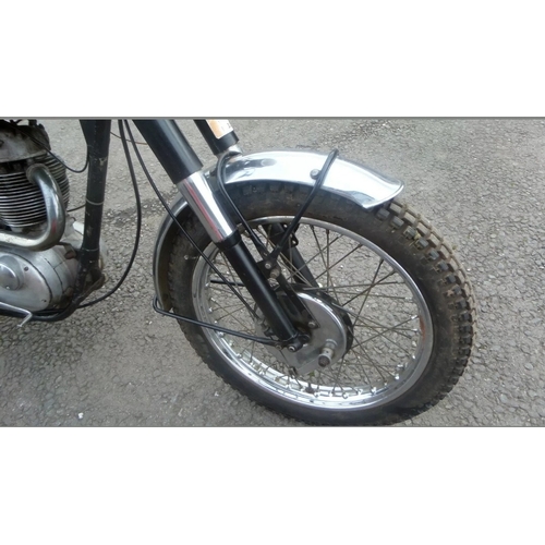 398 - BSA B44 Victor motorcycle. 1967. Round barrel. Matching numbers. Good original machine with good com... 