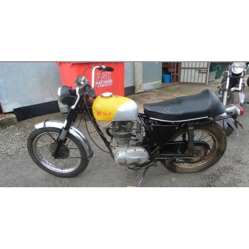 398 - BSA B44 Victor motorcycle. 1967. Round barrel. Matching numbers. Good original machine with good com... 