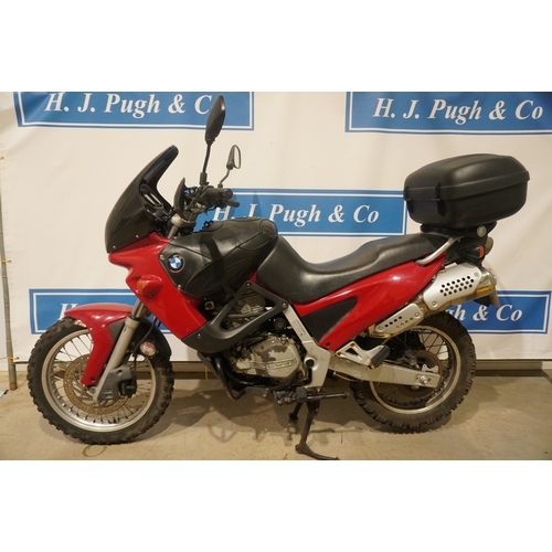 401 - BMW 650 GS (Dakar) motorcycle. 1994. Frame no- 0324961. Engine no. 00367511. Reg. L806 GFV. V5