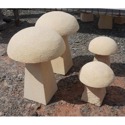 10 - 4 Sandstone mushrooms