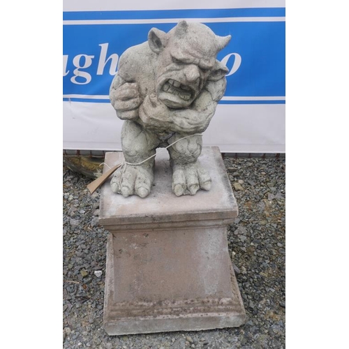 114 - Gargoyle on stand