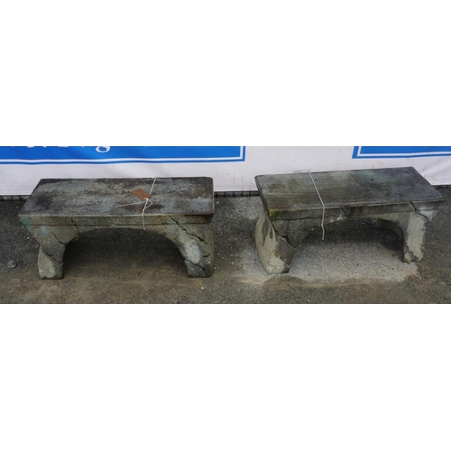 175 - Pair of benches 11x30