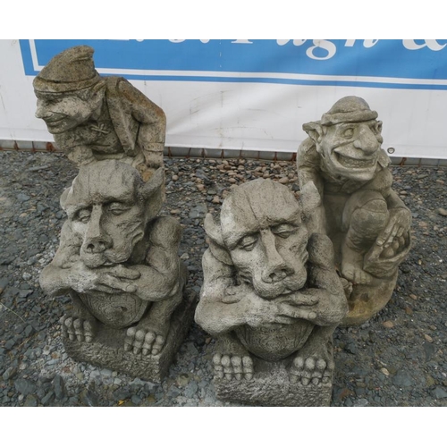 347 - Gargoyle ornaments -4