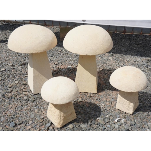 9 - 4 Sandstone mushrooms