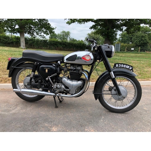 425 - BSA A10 motorcycle. 1961. 650cc. Runs. Frame no. GA7-14199. Engine no. DA108629. Reg. 839 8MV. V5