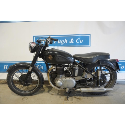 426 - BSA A10 650cc motorcycle. 1951. Runs. Frame no. ZA7518191. Engine No.ZA106749. Transferable number. ... 