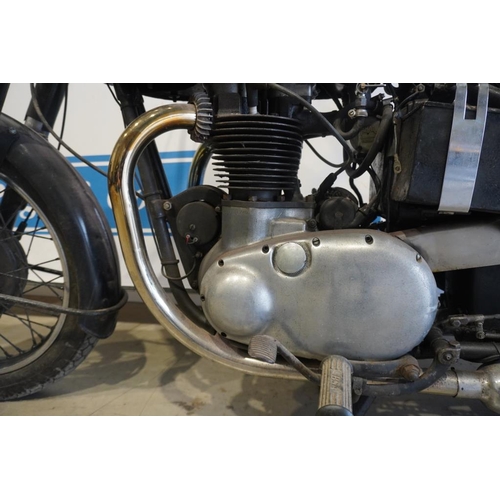 426 - BSA A10 650cc motorcycle. 1951. Runs. Frame no. ZA7518191. Engine No.ZA106749. Transferable number. ... 