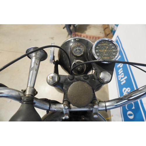 426 - BSA A10 650cc motorcycle. 1951. Runs. Frame no. ZA7518191. Engine No.ZA106749. Transferable number. ... 