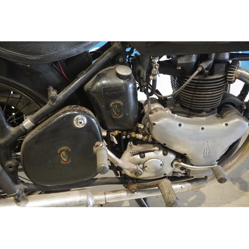 426 - BSA A10 650cc motorcycle. 1951. Runs. Frame no. ZA7518191. Engine No.ZA106749. Transferable number. ... 