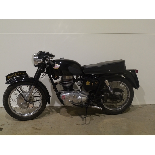 439 - Royal Enfield 250 Crusader motorcycle. 1966. Fully restored. Starts and runs. Work done by Hitchcock... 