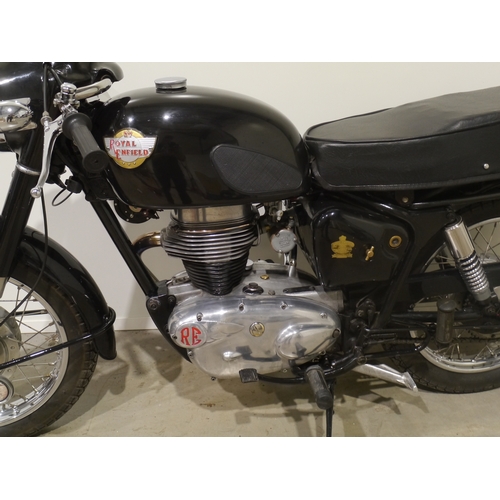 439 - Royal Enfield 250 Crusader motorcycle. 1966. Fully restored. Starts and runs. Work done by Hitchcock... 