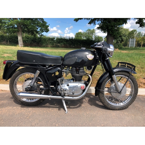 439 - Royal Enfield 250 Crusader motorcycle. 1966. Fully restored. Starts and runs. Work done by Hitchcock... 