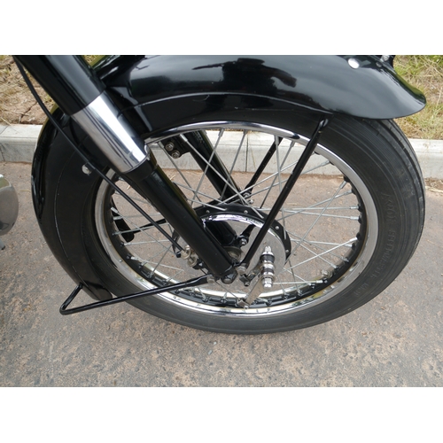 376 - Sunbeam S8 motorcycle. 1954. Starts and runs. Frame no- S87734. Engine No- 5812751. Only done 200 mi... 