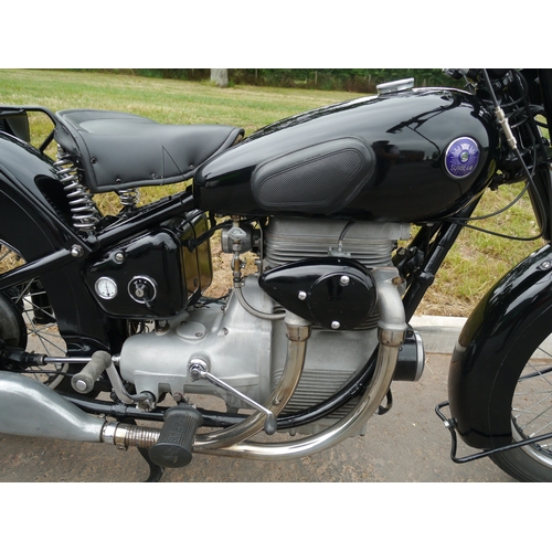 376 - Sunbeam S8 motorcycle. 1954. Starts and runs. Frame no- S87734. Engine No- 5812751. Only done 200 mi... 