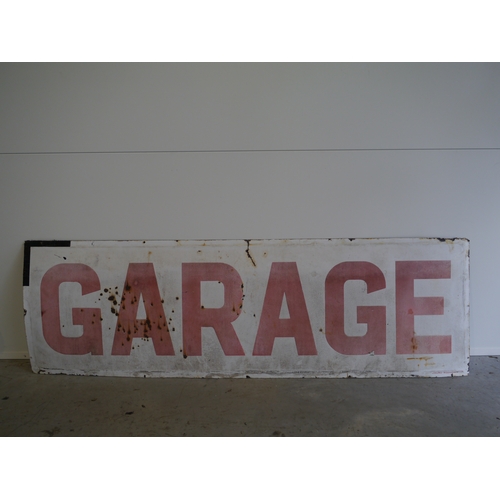 470A - Garage enamel sign 30x96