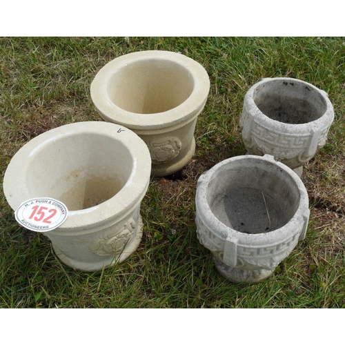 152 - Planters x 4
