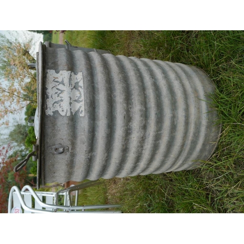250 - Galvanised feed bin