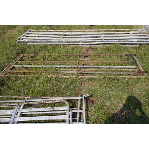 142 - 10Ft Metal gate and 1 other +VAT