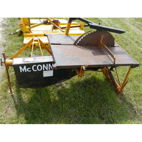 153 - McConnel PTO driven saw bench