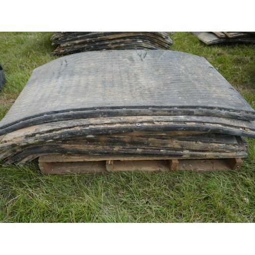 179 - Pallet of cattle cubicle mats +VAT