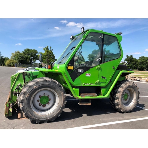 218 - Merlo panoramic. 2001. Type P28.7. 2Ton lifting capacity with tines. Reg. VU02 NEJ. +VAT