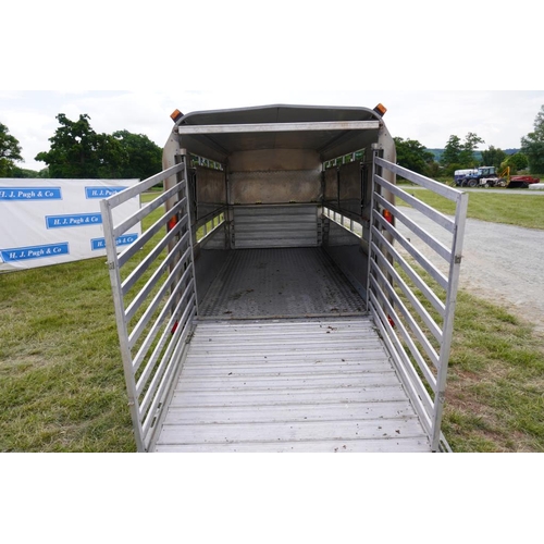 238 - Ifor Williams TA-510G-12 twin axle livestock trailer. 2007 +VAT