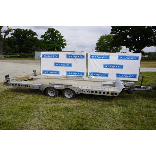 240 - Ifor Williams CT177 car transporter trailer 2017. SN. 687668 +VAT