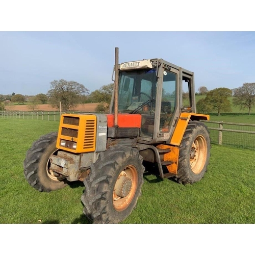 241 - Renault 9514 tractor. 1984. 4WD +VAT