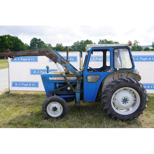 245 - Ford 3000 tractor with loader arms. Runs and drives