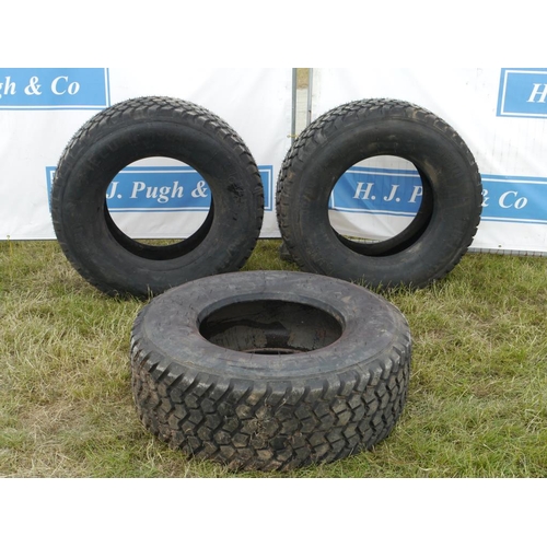 278 - 3 Trailer tyres unused 400/60 R22.5 +VAT