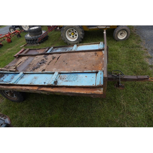 308 - Single axle tipping trailer