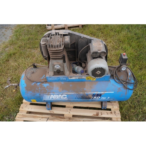 68 - ABAC 150L Air compressor +VAT