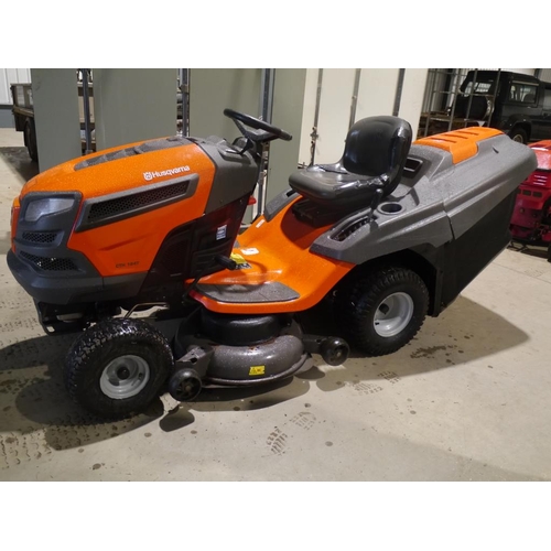 71 - Husqvarna CTH 184T ride on mower with electric tipper