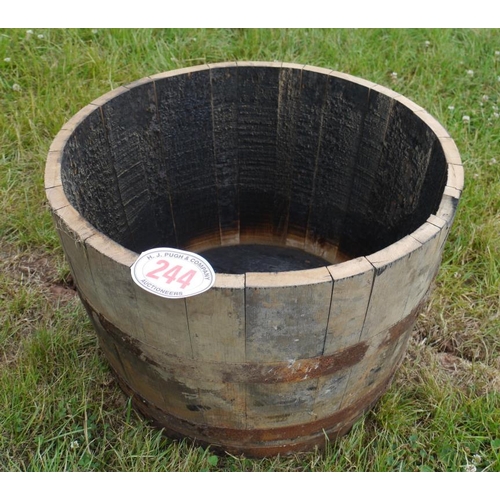 244 - Half barrel +VAT