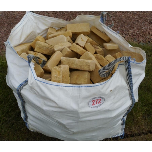 272 - Bag Cotswold stone +VAT