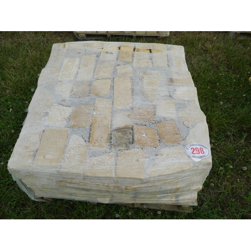 298 - Building stone +VAT