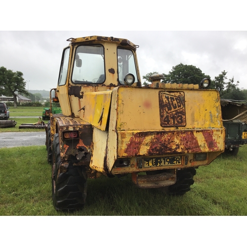 244 - JCB 413. Brakes not too good. Runs and drives. Reg. TUR 192R