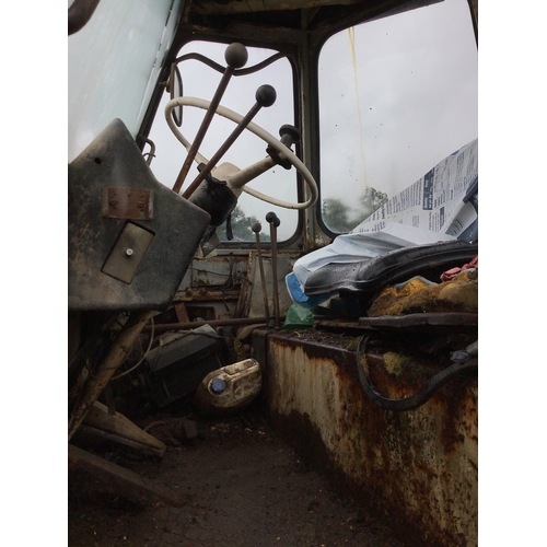 244 - JCB 413. Brakes not too good. Runs and drives. Reg. TUR 192R