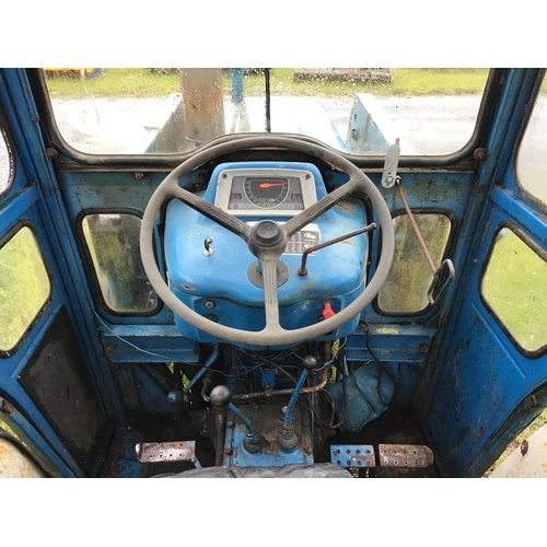 245 - Ford 3000 tractor with loader arms. Runs and drives