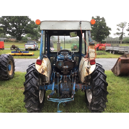 245 - Ford 3000 tractor with loader arms. Runs and drives