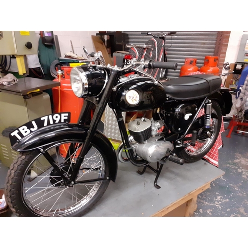 444 - BSA Bantam motorcycle. 1967. Matching engine and frame numbers.This motorcycle has had a full restor... 