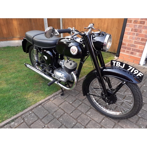 444 - BSA Bantam motorcycle. 1967. Matching engine and frame numbers.This motorcycle has had a full restor... 