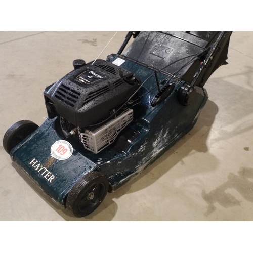 109 - Hayter harrier 48 mower +VAT