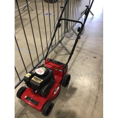 379 - Mountfield Emblem 15” push lawnmower, no collector bag +VAT