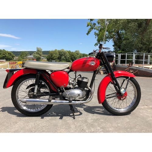 449 - BSA D7 Bantam motorcycle.  175cc. 1964. Starts and runs. Frame Number-D743997 Engine No-FD74043. Reg... 